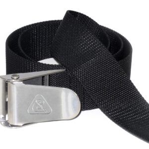 Cinturón de Nylon con Hebilla Inoxidable de Cressi: Ligero, Resistente y Ajustable para Todo Tipo de Inmersiones.