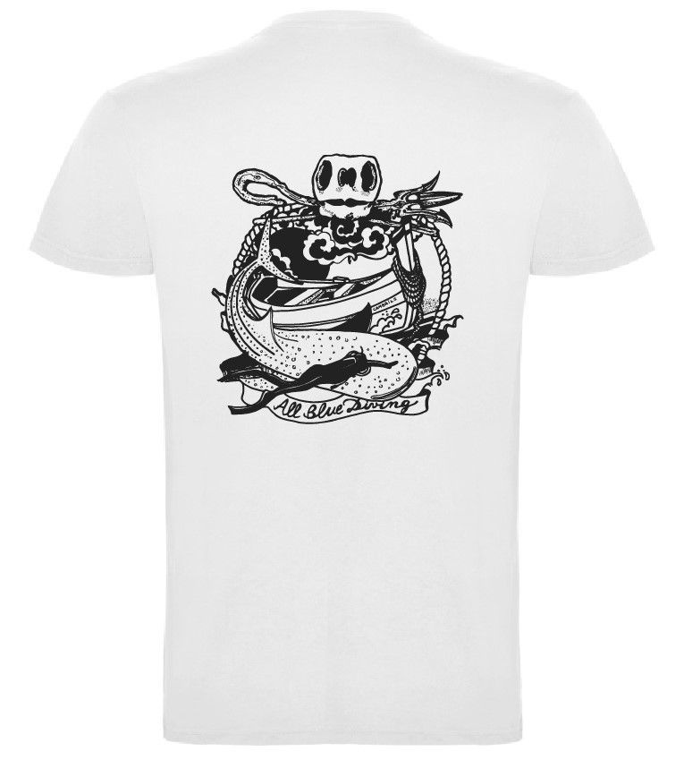 Camiseta exclusiva Oversize All Blue Diving - ¡Luce tu pasión por el Buceo! - Imagen 2