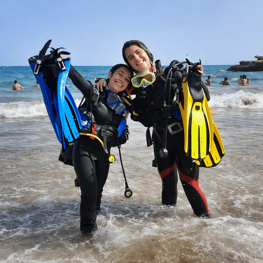 Bautizo de buceo en Cambrils