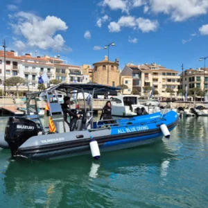 Inmersiones en barca desde el Puerto de Cambrils