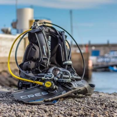 Equipo de buceo