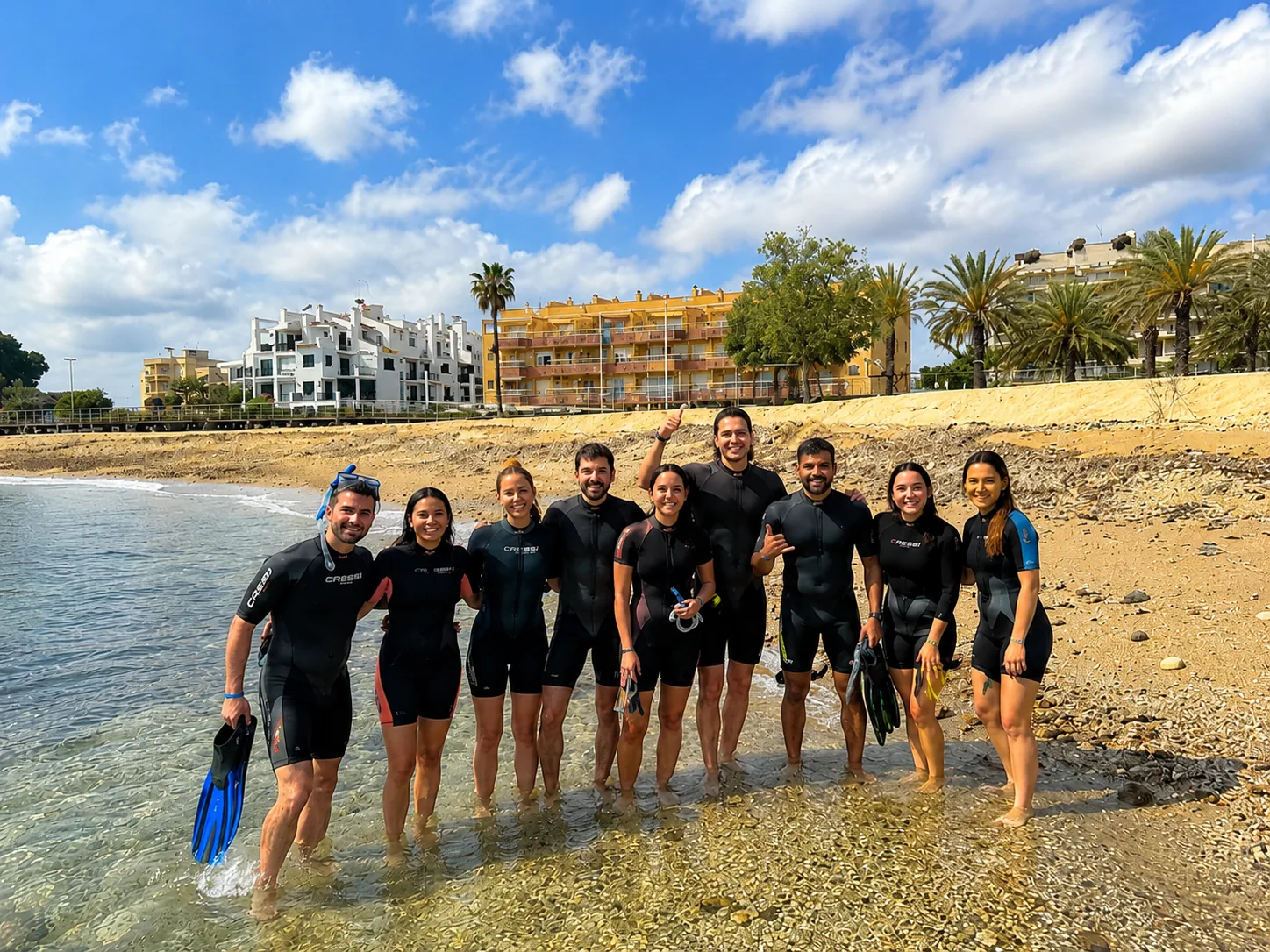 Snorkel guiado en Cambrils para grupos y empresas