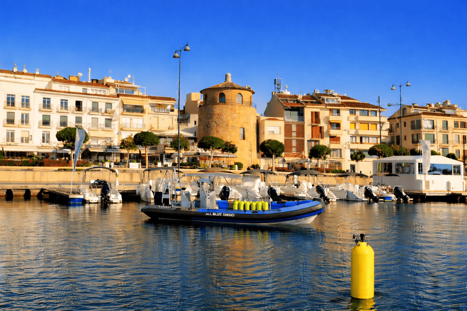 Una inmersión en barco desde Cambrils con All Blue Diving